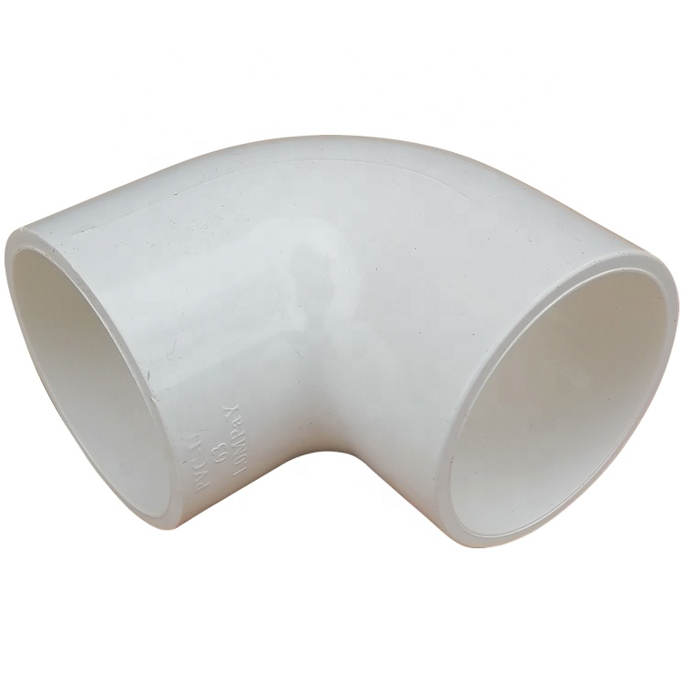 Factory Supply Pvc Upvc Pipe Fitting Elbow Pipe 90 Degree Elbow