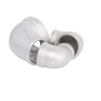 Casting Pipe Fittings 304 316l Stainless Steel Reducing Elbow 90 Degree Inner Wire Elbow Plumbing Pipe Fittings